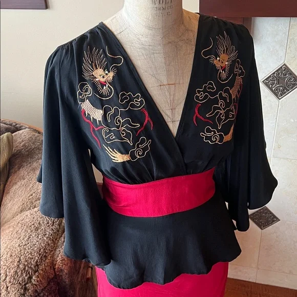 Trashy Diva kimono top skirt set - Picture 4 of 14